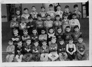 ECOLE LAMORICIERE GARCONS 1955 CP
